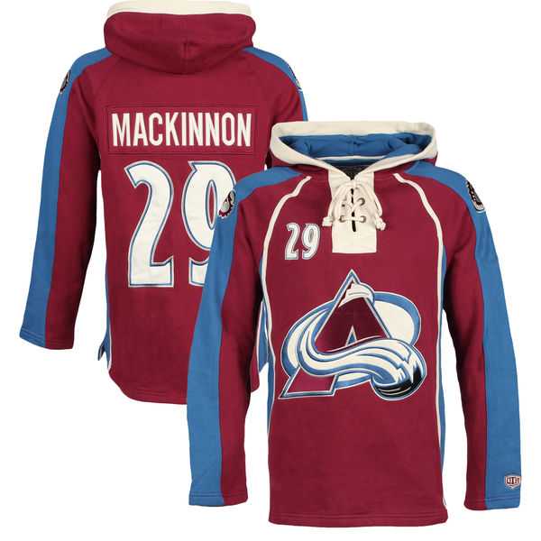 Colorado Avalanche #29 Nathan Mackinnon Red All Stitched Hooded Sweatshirt,We sell and wholesale Colorado Avalanche #29 Nathan Mackinnon Red All Stitched Hooded Sweatshirt on line form chian!